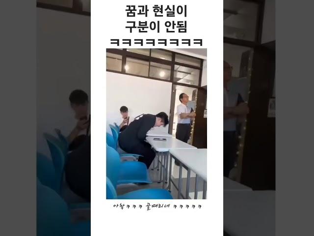 꿈과 현실이 구분이 안됨 ㅋㅋㅋㅋㅋㅋ