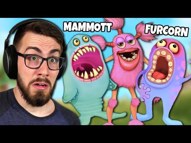 Reacting to ORIGINAL Monster Designs! (My Singing Monsters)