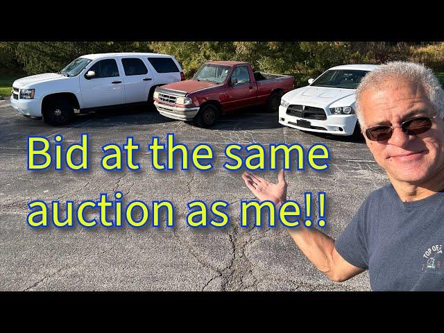 On line Public auto auctions, the 3 I use the most!