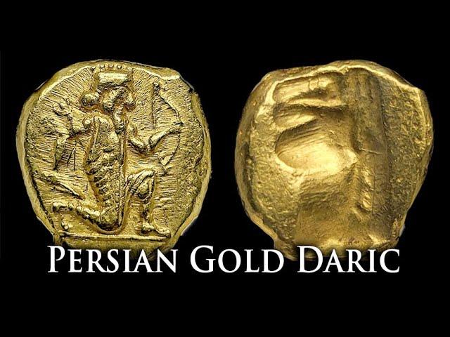 Unveiling the Majestic Achaemenid Empire's Gold Daric Coin | 5th Century BC