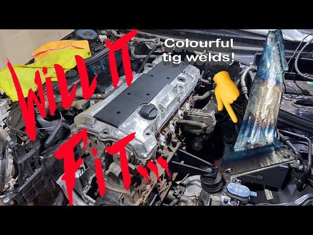 HUGE New 6 Cylinder Engine (M104) + Building Engine Mountings | Mercedes W203 Engine Swap!!!