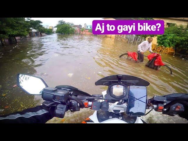 Drowned my KTM in heavy water | Jaipur