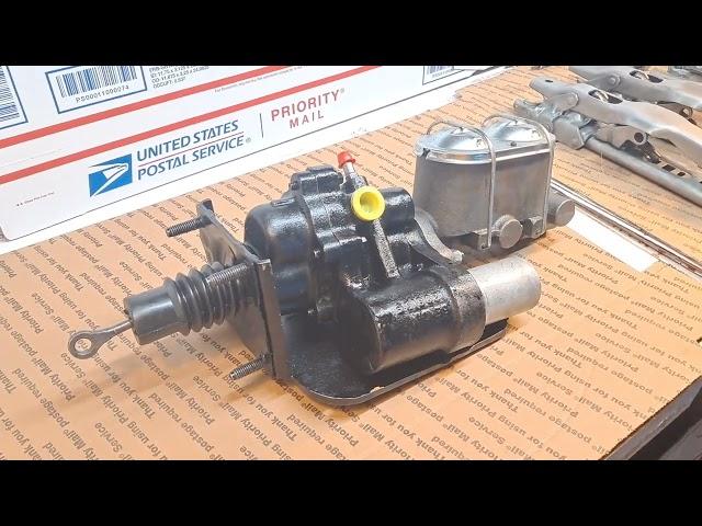 1976 77 CADILLAC ELDORADO BRAKE HYDRO0BOOSTER & MASTER CYLINDER RESTORATION