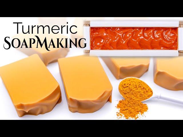 Turmeric Soap Making