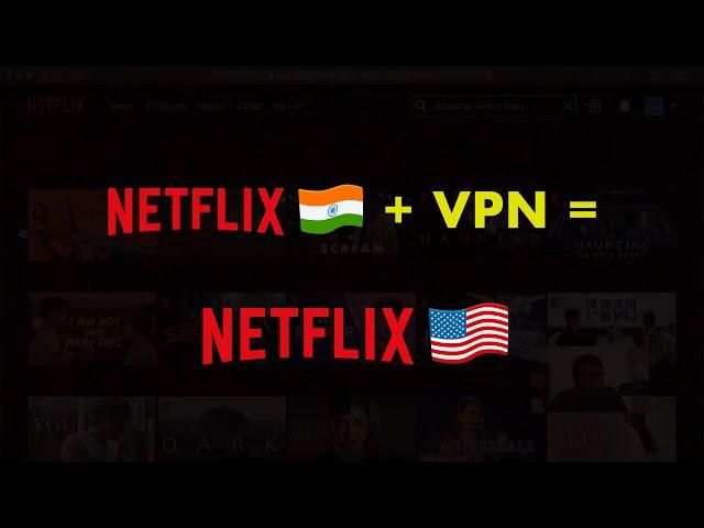 Here Is HOW You Can Watch Netflix U.S.  In INDIA [With VPN]