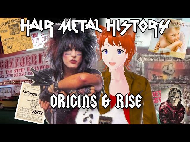 The Origins & Rise of Glam Metal 【Episode 1 of 3 of HAIR METAL HISTORY】