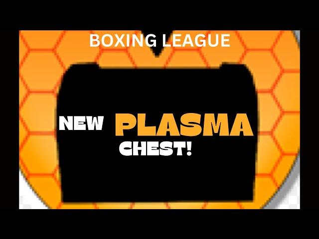 NEW CHEST IN BOXING LEAGUE! (PLASMA CHEST REPLACES!) | Roblox
