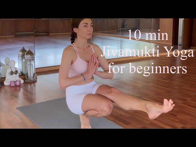 10 minutes Jivamukti yoga for beginners