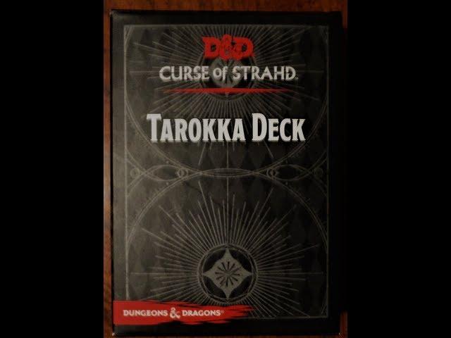 Curse of Strahd Tarokka Deck Opening