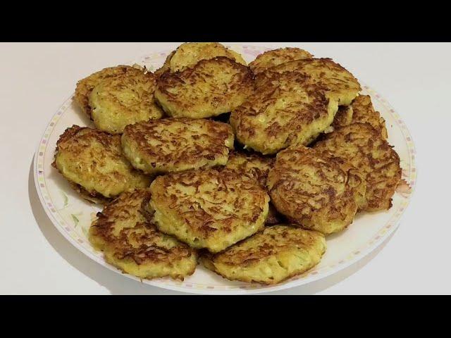 Овощные оладьи/Vegetable fritters