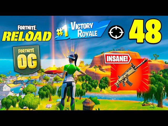 OG Fortnite Reload | High Kill Gameplay | Keyboard & Mouse