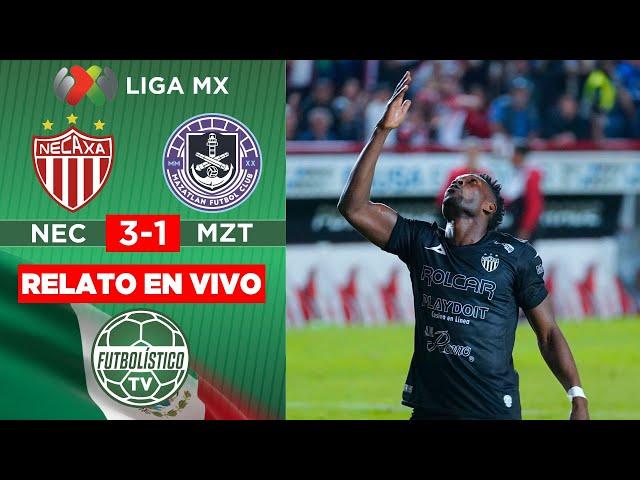 NECAXA vs MAZATLÁN EN VIVO  LIGA MX CLAUSURA 2025 - RELATO EN DIRECTO