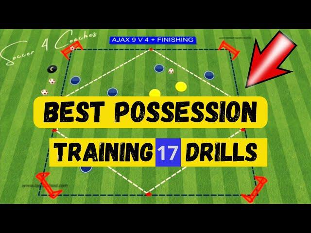  17 Amazing Drills To Help Your Team Keep The Ball / Soccer Possession Training Drills