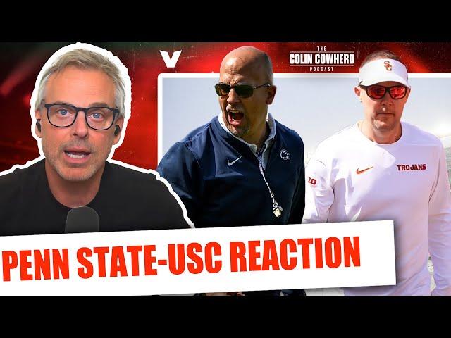 Penn State-USC Reaction: Trojans are "NOT GOOD ENOUGH" vs. Penn St. | Colin Cowherd College Football