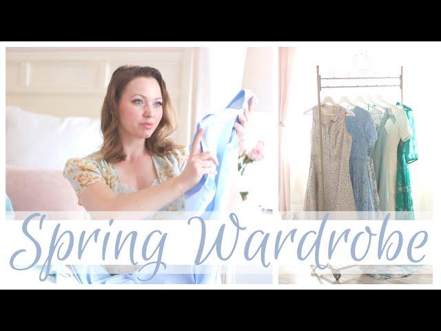 Spring Wardrobe Transition | All Dresses Wardrobe | Feminine Allure