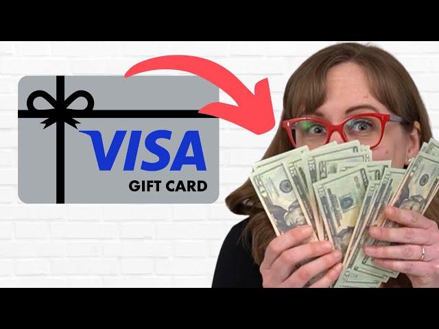 Convert a Visa Gift Card into Cash INSTANTLY