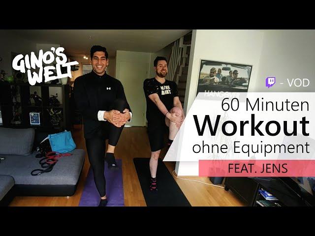 Workout zum Mitmachen mit Jens von Bonjwa | Gino Singh Homeworkouts