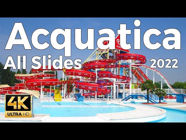 Acquatica WaterPark 2022, Milan (Milano), Italy – All Slides