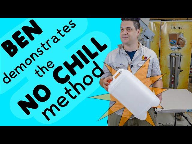 The NO CHILL METHOD! How to chill wort the easy way.