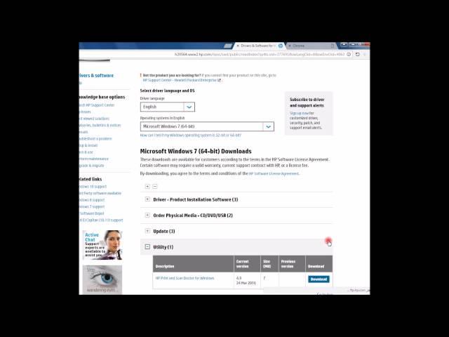 HP Print and Scan Doctor