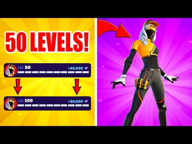 Unlimited XP Glitch to Gain 50 ACCOUNT LEVELS for Runway Racer Skin Fortnite!