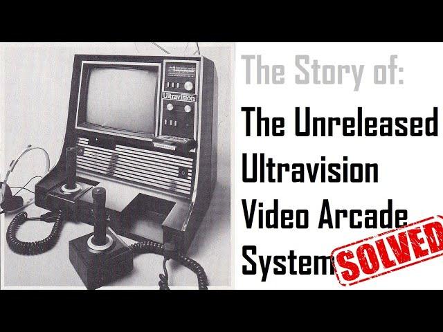 The Story of The Unreleased Ultravision Video Arcade System