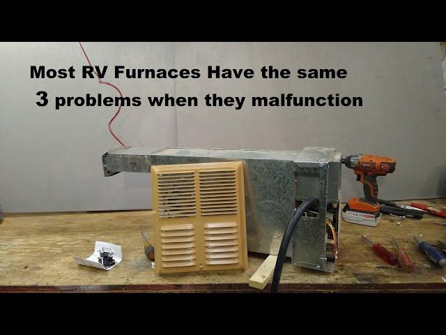 RV Furnace REPAIR TECHNICIAN SECRETS Top 3 anyone can do PARTS BELOW