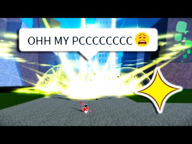 DEVASTATING Players with OP Light Combos... | Blox Fruits