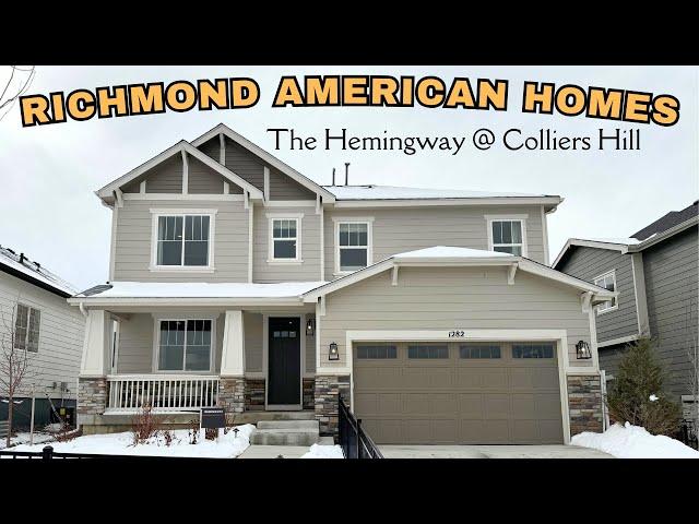 The Hemingway By Richmond American Homes | Colliers Hill | Erie, Colorado | 5 Bed | 4 Bath |