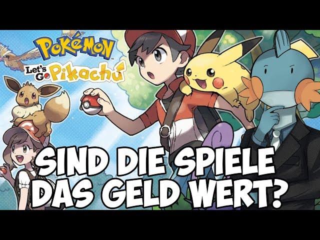 Ist Pokémon Let's Go das Geld wert? Meine Meinung! - RGE