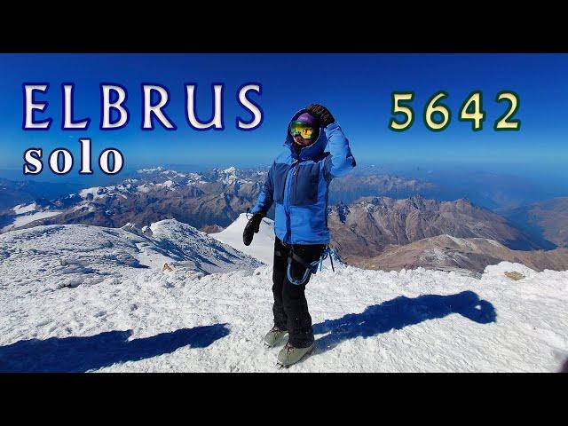 ELBRUS 5642 m | I climbed without a guide the highest mountain of Europe!