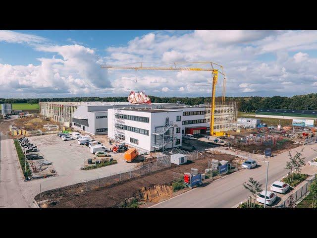 construction site time lapse company headquarters Willenbrock