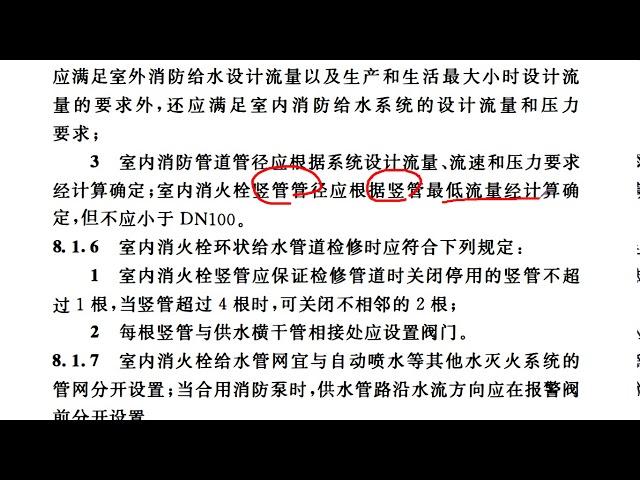 C17 消防给水及消火栓系统技术规范的深度解析暨拓展