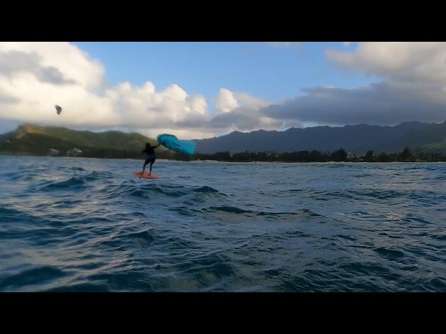 Wing Foil Surfing Paradise Hawaii