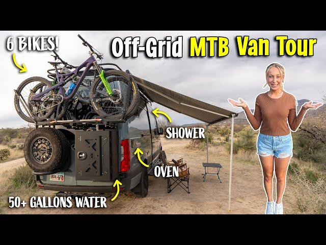 Dream Van Build? 170 Mercedes Sprinter 4x4 MTB Conversion! (Van Tour)