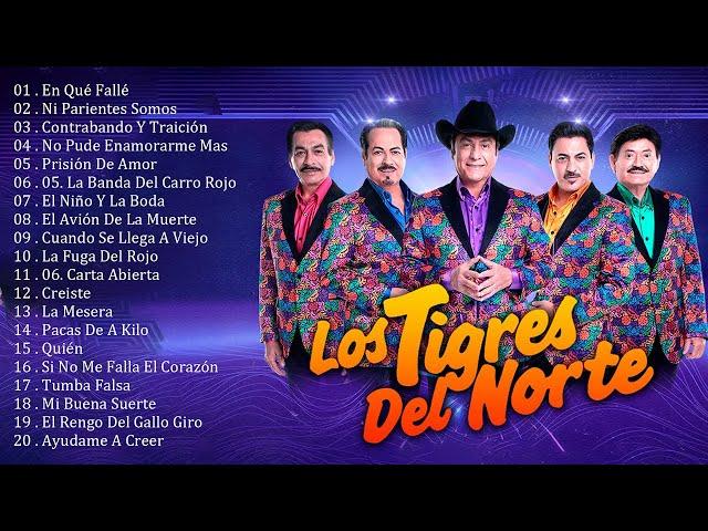 1 Hora De Puros Corridos De Los Tigres Del Norte Mix - Los Tigres Del Norte Mix Exitos Pa Pistear