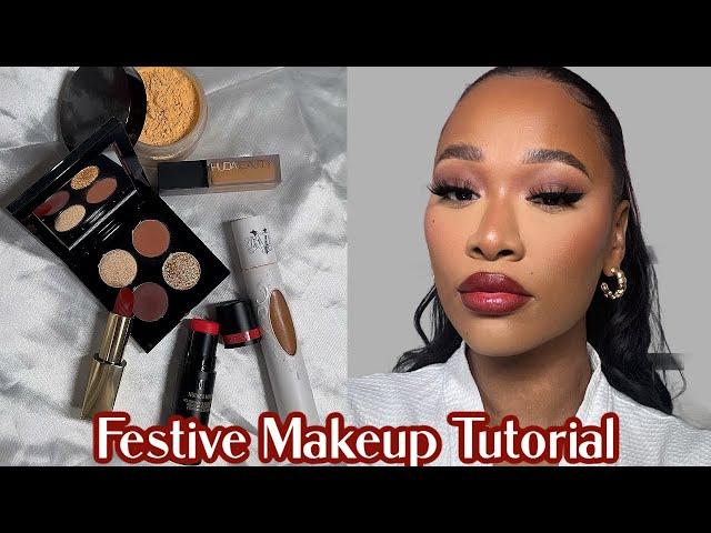 EASY HOLIDAY/CHRISTMAS MAKEUP TUTORIAL