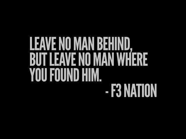 What is F3 Nation?