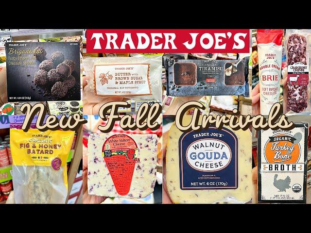  TRADER JOE’S NEW FALL ARRIVALS+  SNEAK PEEK 6 NEW ITEMS & GROCERY HAULS 