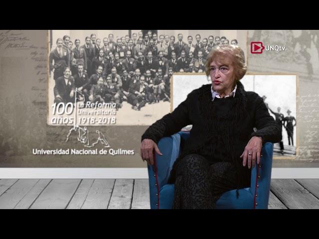 Adriana Puiggrós - 100 Años Reforma Universitaria