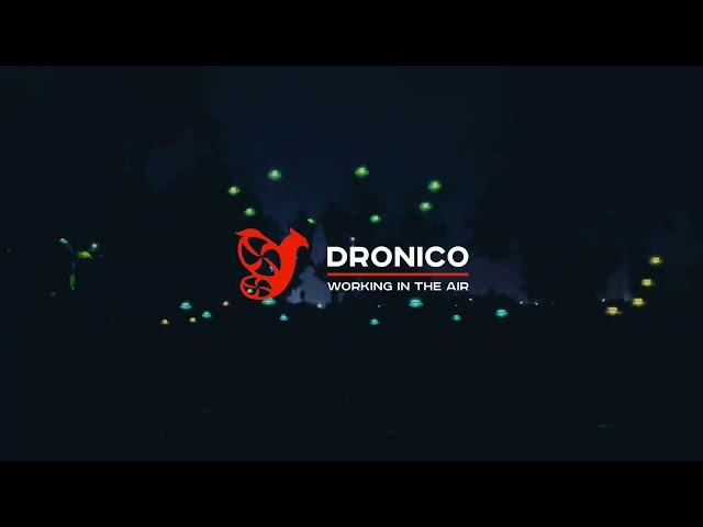 Indoor Drone Light Show by DRONICO