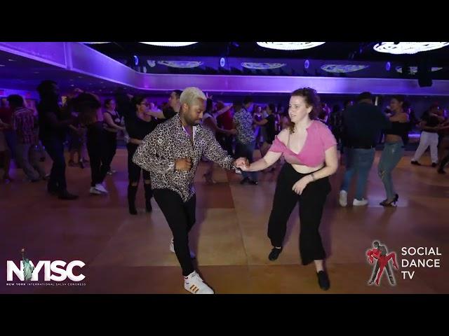 Juan Rosa & Stav Alexander - Salsa social dancing | New York International Salsa Congress 2023