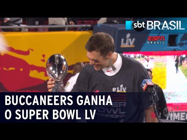 Aos 43 anos, Tom Brady conquista o sétimo Super Bowl da carreira | SBT Brasil (08/02/21)