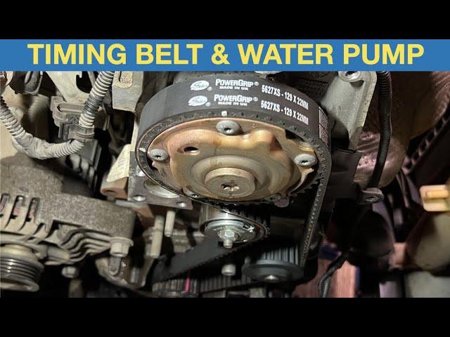 Fiat 500 Timing belt & water pump replacement (same as new Ford KA)