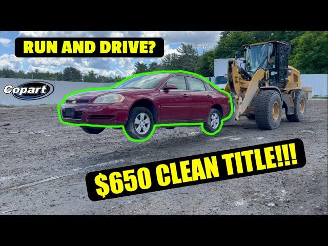 Buying A $650 Copart Car!!! My Cheapest Copart Win!!!