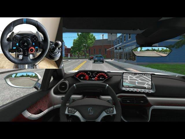 Realistic Driving In A New Car - Logitech g29 + shifter gameplay - BeamNG Drive