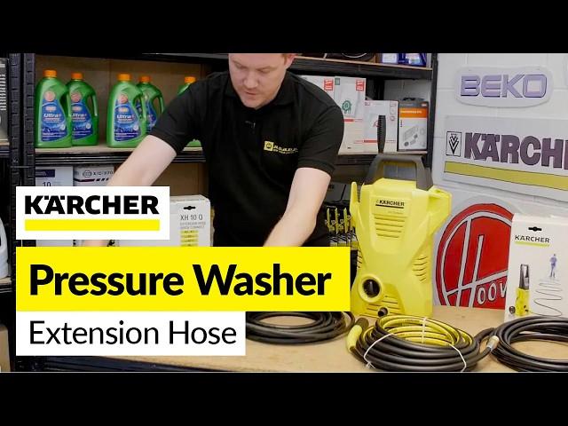 Pressure Washer Extension Hoses - Karcher Fittings You Need to Know!