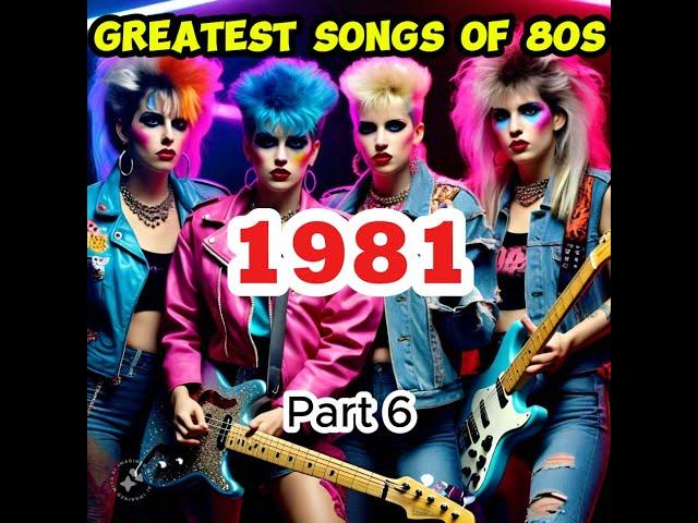 1981 Greatest Songs Part 6 #music #80ssongs #80smusic #80s #1980s #1980smusic