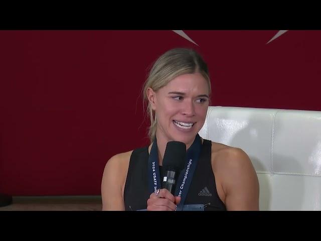 2024 USATF Indoor Championships | The Cool Down Show | Allie Wilson