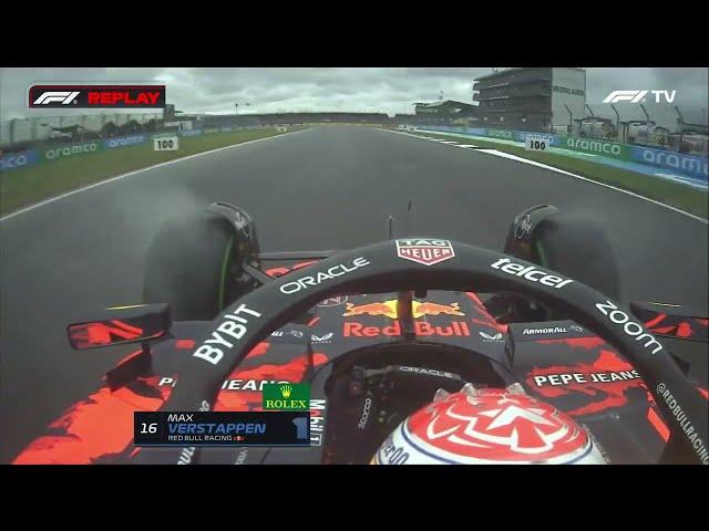 Max Verstappen Makes The PERFECT 360 | FP3 2024 British GP